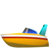 speedboat as rendered by Apple
