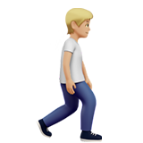 Person Walking Facing Right: Medium-Light Skin Tone, the design in this release