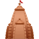 hindu temple as rendered by Apple