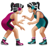 Women Wrestling: Light Skin Tone, the design in this release