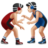 Men Wrestling: Light Skin Tone, the design in this release
