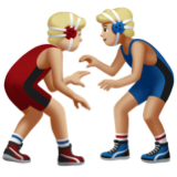 Men Wrestling: Medium-Light Skin Tone, the design in this release