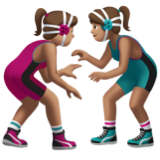 Women Wrestling: Medium Skin Tone, the design in this release
