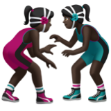 Women Wrestling: Dark Skin Tone, the design in this release