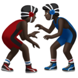 Men Wrestling: Dark Skin Tone, the design in this release