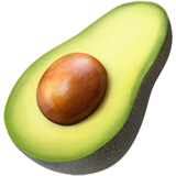 avocado as rendered by Apple