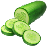 cucumber as rendered by Apple