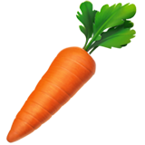 carota as rendered by Apple