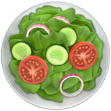 green salad as rendered by Apple