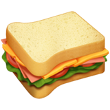 sandwich as rendered by Apple