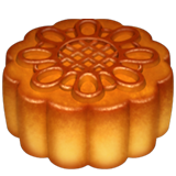 moon cake as rendered by Apple
