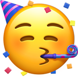 Partygesicht as rendered by Apple