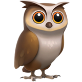 owl as rendered by Apple