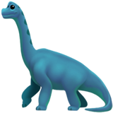 sauropod as rendered by Apple