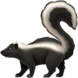 skunk as rendered by Apple