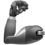 mechanical arm as rendered by Apple