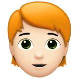 Person: Light Skin Tone, Red Hair, the design in this release