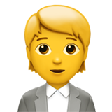 office worker as rendered by Apple