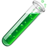 test tube as rendered by Apple