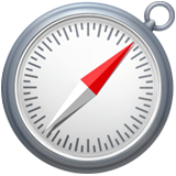 compass as rendered by Apple