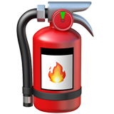 fire extinguisher as rendered by Apple