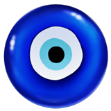 nazar amulet as rendered by Apple