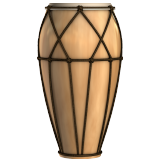 afrikanische Trommel as rendered by Apple