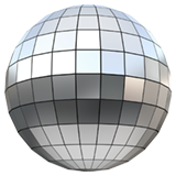 Mirror Ball as drawn by Apple in iOS 26.4