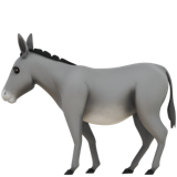 donkey as rendered by Apple