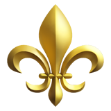 fleur-de-lis as rendered by Apple