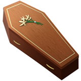 coffin as rendered by Apple