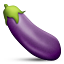 Eggplant as drawn by Apple in iOS 4.0