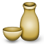 Sake as drawn by Apple in iOS 4.0