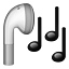 Headphone as drawn by Apple in iOS 4.0