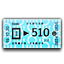 Ticket as drawn by Apple in iOS 4.0