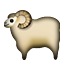Ovelha as drawn by Apple in iOS 4.0