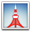 東京タワー as drawn by Apple in iOS 4.0