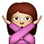 Person Gesturing NO, the design in this release