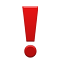 White Exclamation Mark, the previous design