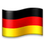 Flag: Germany as drawn by Apple in iOS 5.0