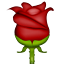 Rose as drawn by Apple in iOS 5.0