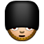 衛兵 as drawn by Apple in iOS 5.0