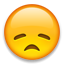 Disappointed Face as drawn by Apple in iOS 5.0