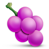 포도 as drawn by Apple in iOS 5.1