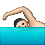 Person Swimming, the design in this release