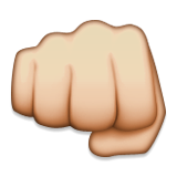 Oncoming Fist, the previous design
