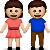 Woman and Man Holding Hands, the design in this release