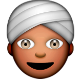Person Wearing Turban, the design in this release