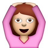 Person Gesturing OK, the design in this release