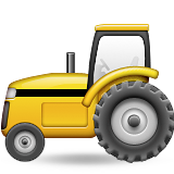 Tractor as drawn by Apple in iOS 5.1